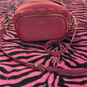 Coach Vibrant Pink Crossbody Bag
